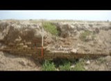 بخشي از سازه هاي معماري محوطه ي باستان ابوغوير دهلران